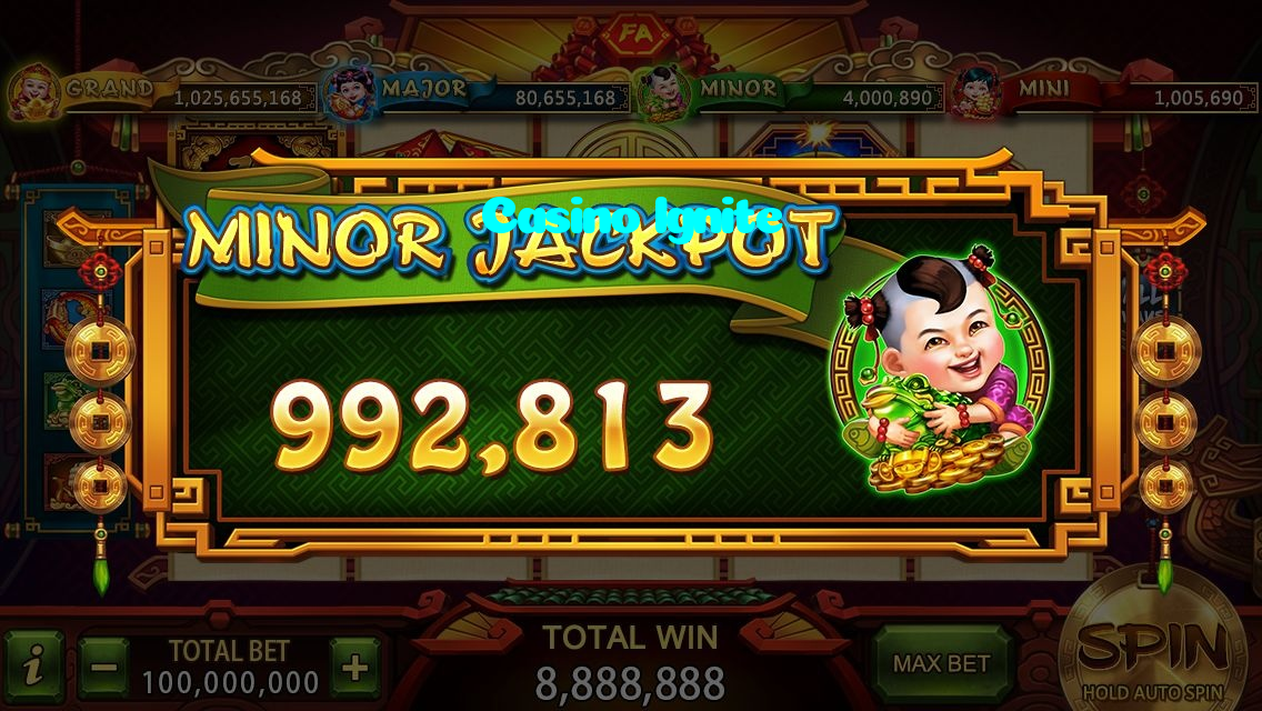Casino Ignite casino presented on mobile device in Pakistan with slots and live games